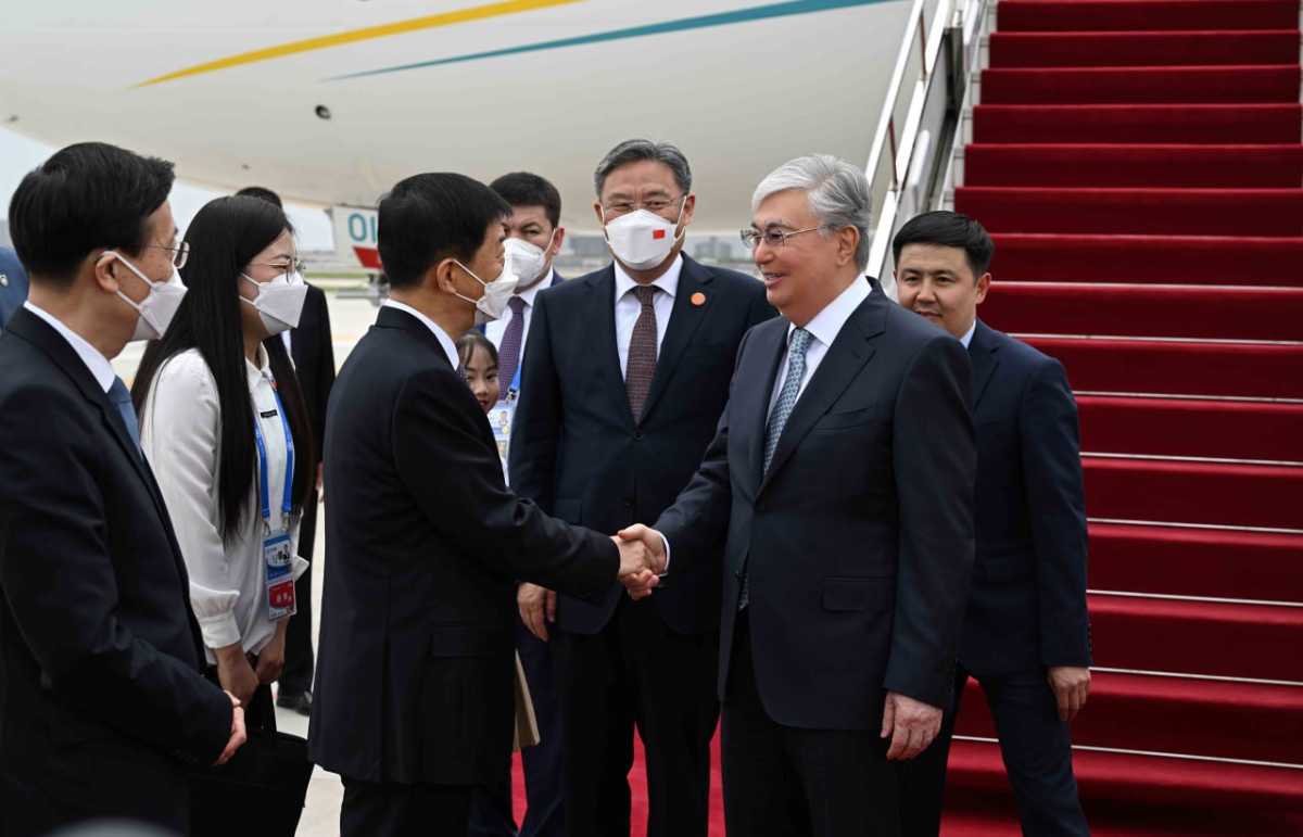 Президент Қасым-Жомарт Тоқаев Қытай Халық Республикасына мемлекеттік сапармен келді