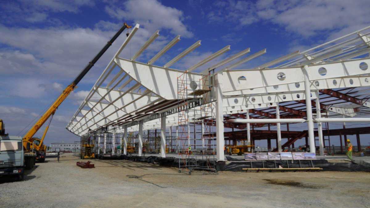 Қызылорда облысындағы жаңа әуежай терминалының құрылысы қарқынды