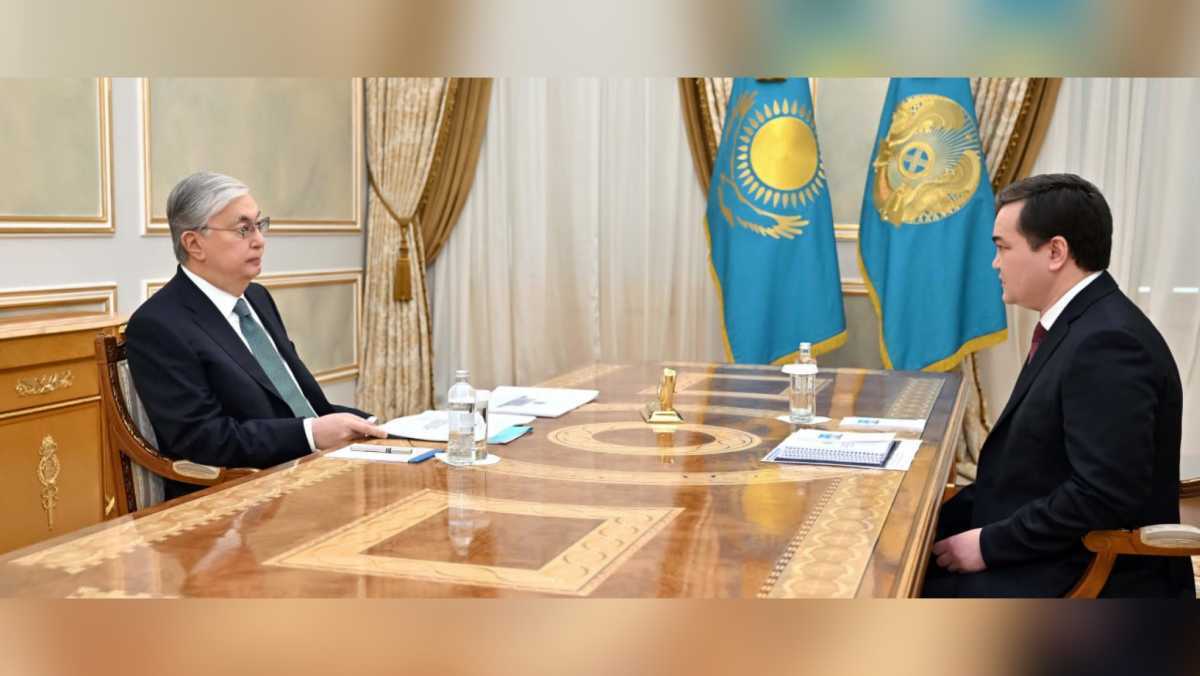 Президент Астана қаласы әкімінің баяндамасын тыңдады