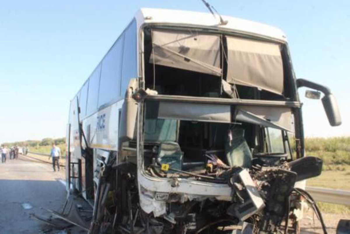 Қызылорда облысында  рейстегі автобустың қатысуымен болған жол апаты салдарынан екі адам қаза тапты