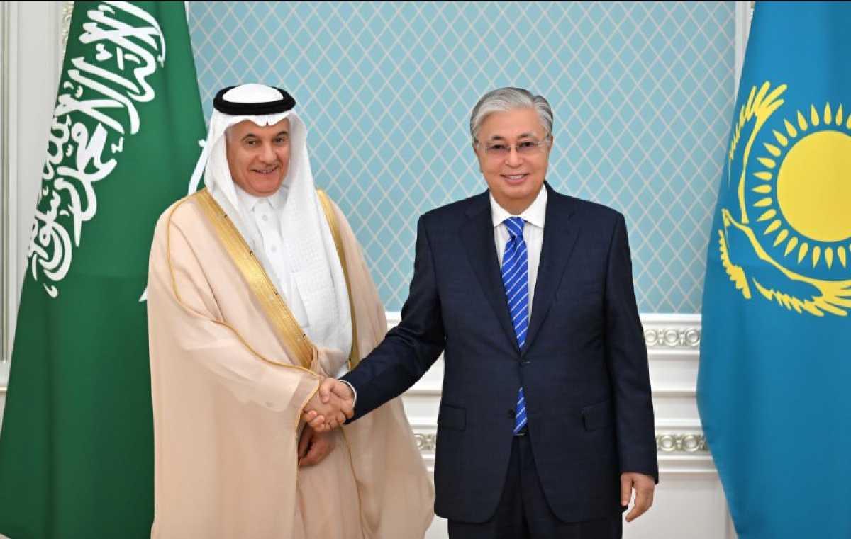 Президент Сауд Арабиясының Ауыл шаруашылығы министрі Абдулрахман әл-Фадлиді қабылдады