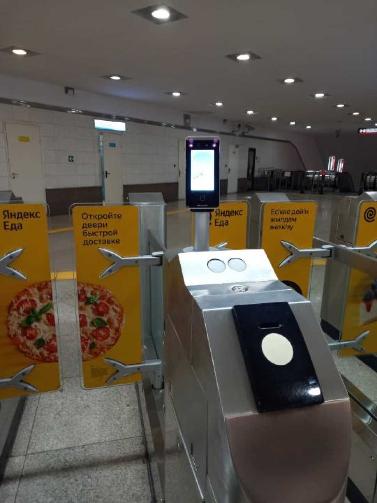 Алматы метросында жол жүру ақысын биометрия бойынша төлеу енгізілді