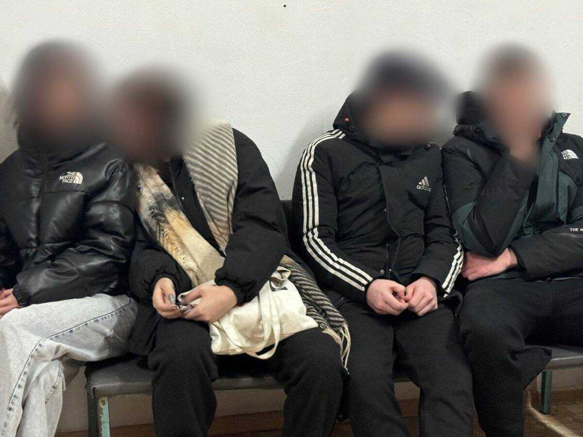 Павлодар облысында полиция түнгі уақытта шу шығарған жасөспірімдерді анықтады