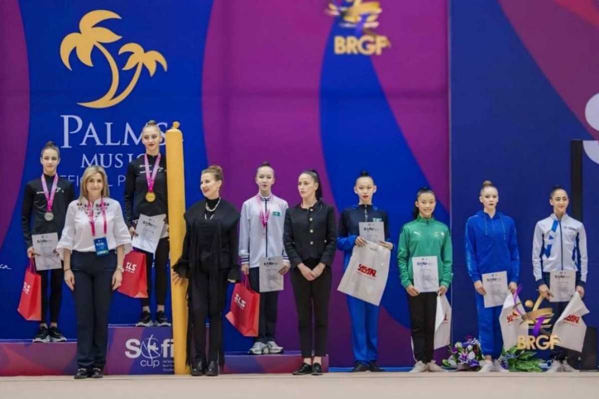 Елордалық гимнаст Эрика Жайлауова Sofia Cup турнирінде қола медаль жеңіп алды