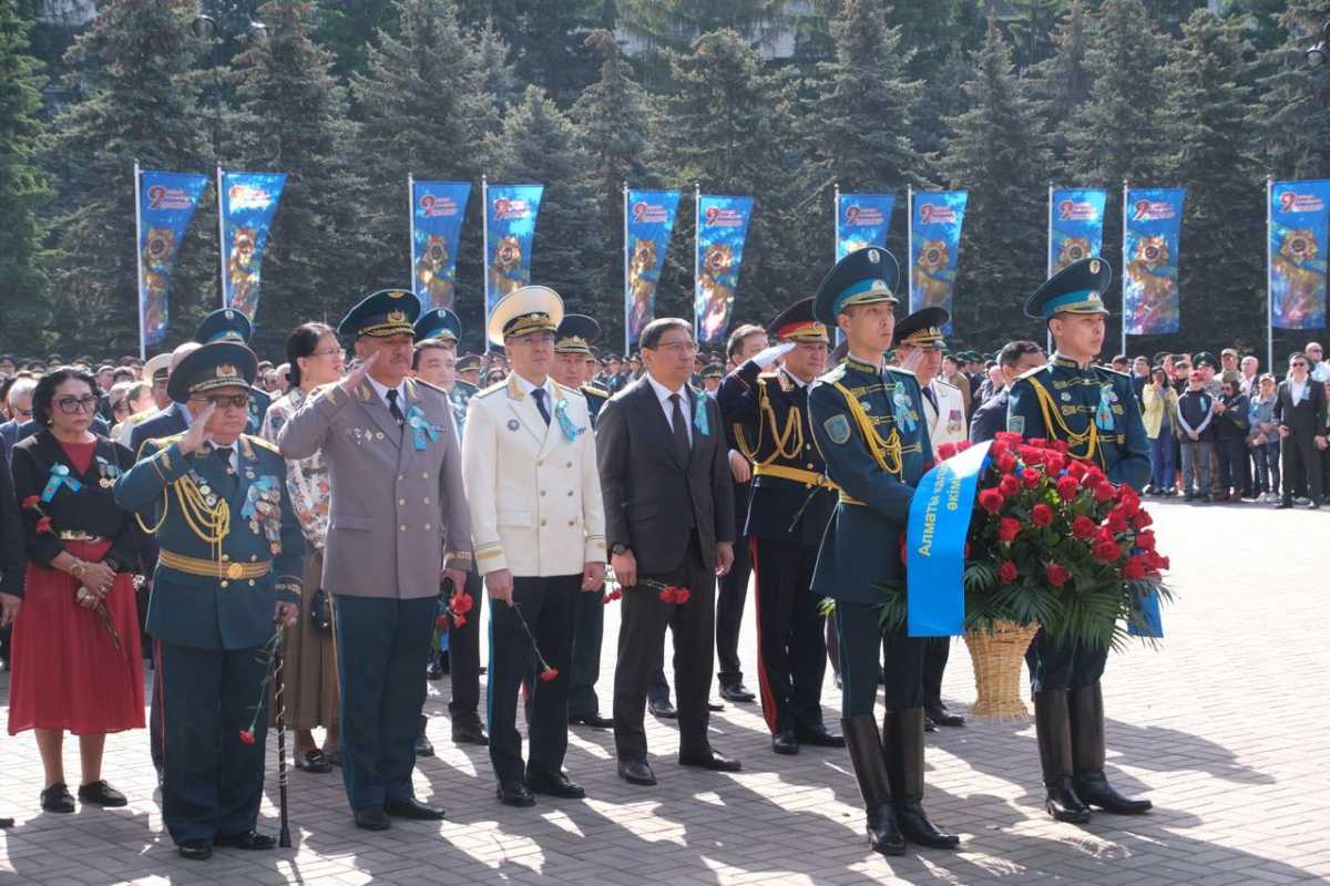 Алматыда Жеңіс күні қалай  мерекеленеді