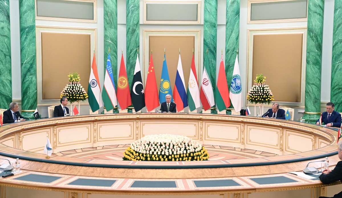 Президент Қасым-Жомарт Тоқаев ШЫҰ-ға мүше мемлекеттердің Сыртқы істер министрлерімен кездесу өткізді
