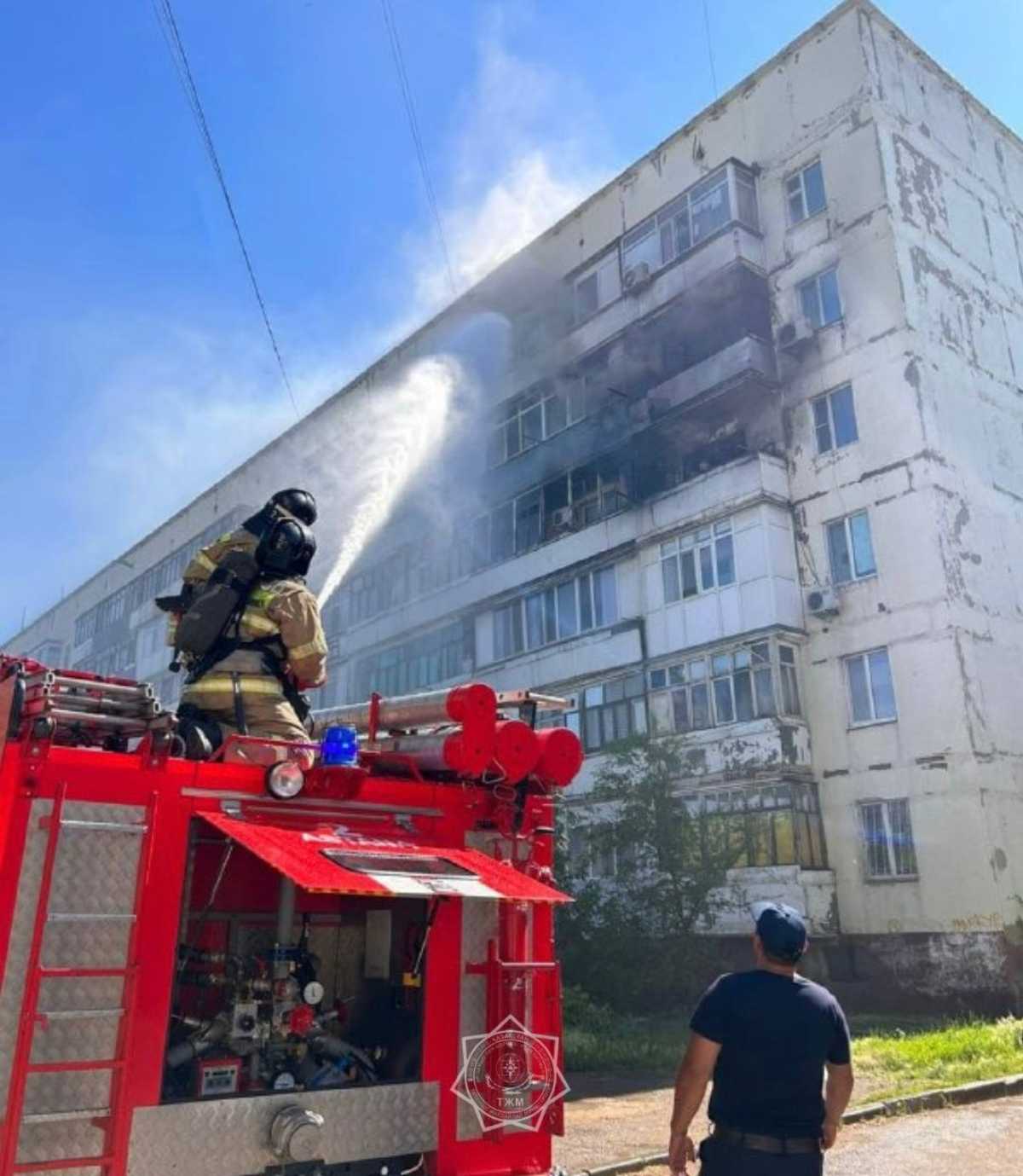 Астанада тұрғын үйдегі өрт сөндірілді