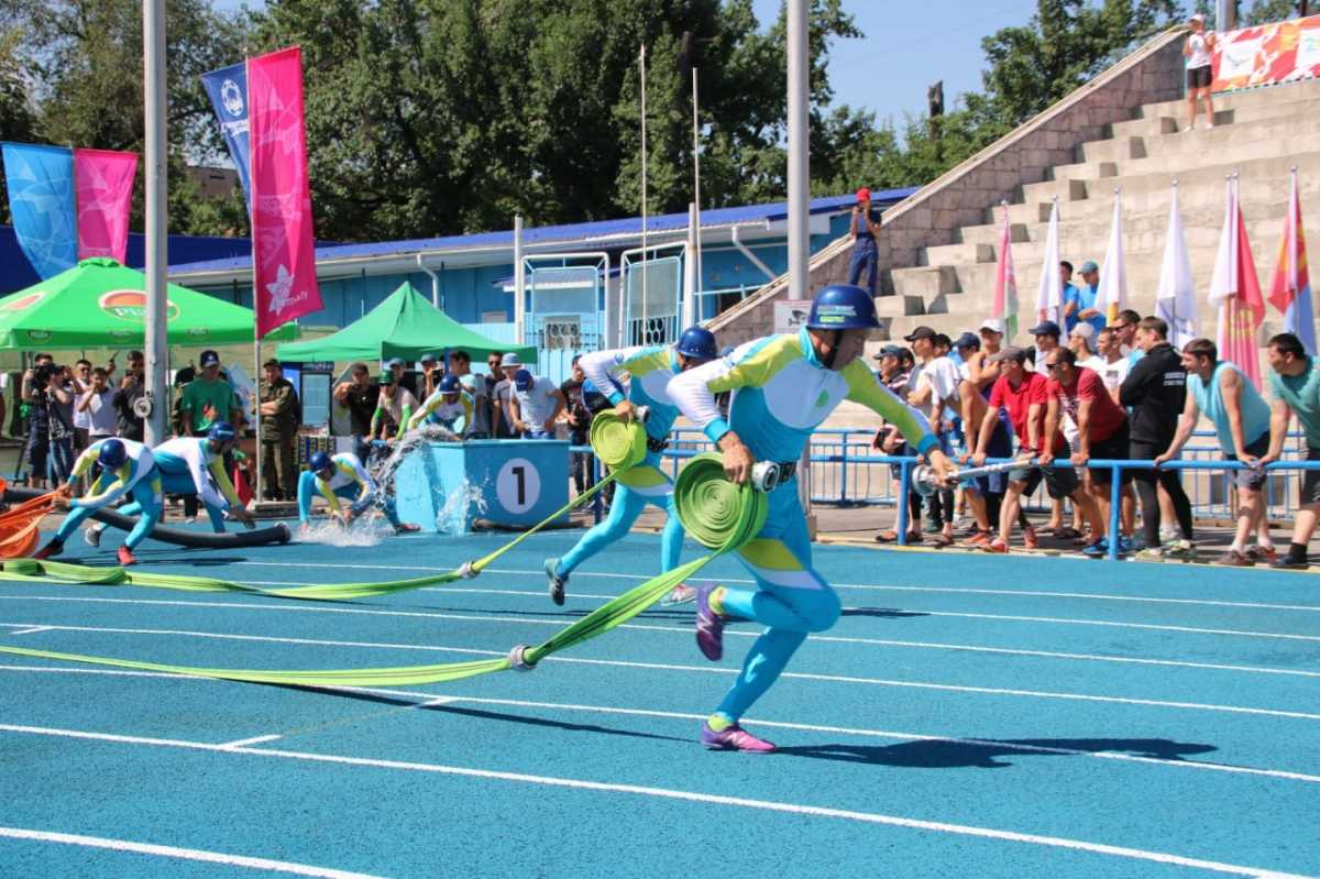 Алматыда өрт-құтқару спортынан әлем чемпионаты өтеді