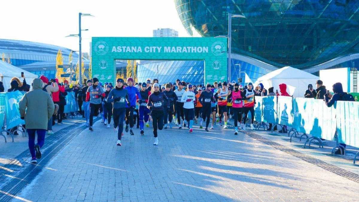 Astana City Marathon-ға 2 мыңнан астам адам қатысты