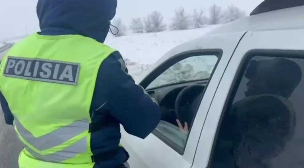 Қолайсыз ауа райы: Ақтөбе облысында полиция азаматтарды жолда сақ болуға шақырады