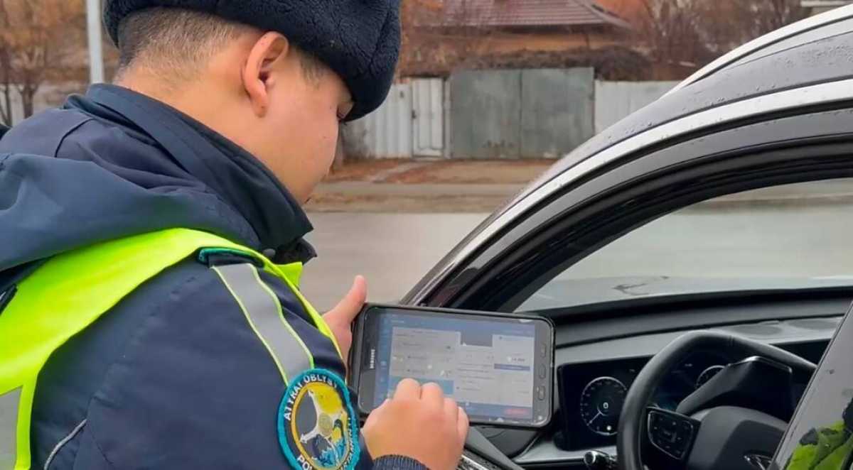 Атырауда айыппұл төлемеген көлік жүргізушілері жауапқа тартылды