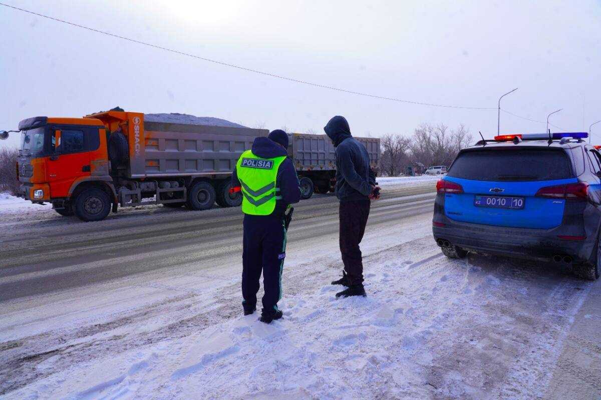 Қостанай облысында жол қозғалысы ережелерін бұзудың 16 мыңнан астам дерегі анықталды