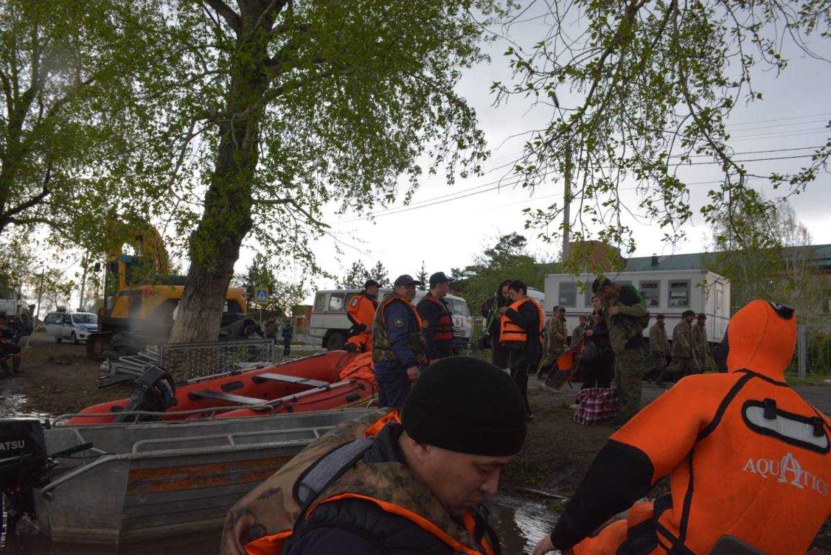 Петропавлдағы су басқан аумақта 70-ке жуық полицей қауіпсіздікті қамтамасыз етуде