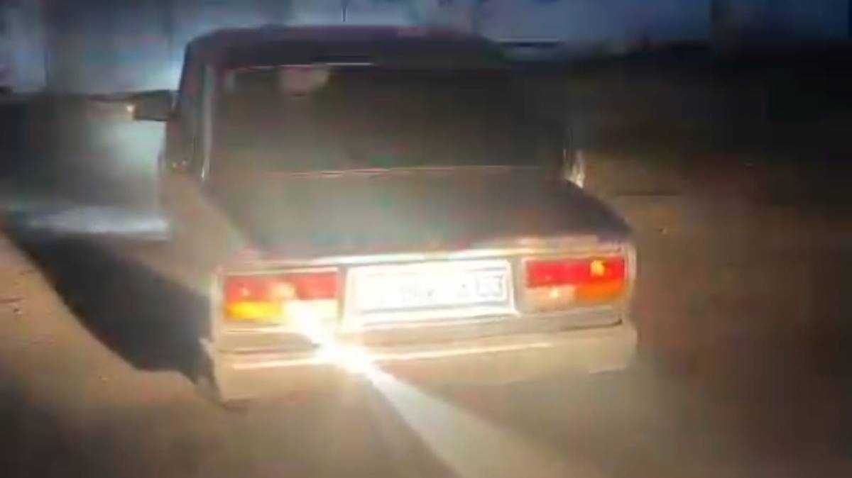 Ақмола облысында полиция  жалған нөмірмен және жүргізуші куәлігінсіз көлік тізгіндеген тұрғынды ұстады