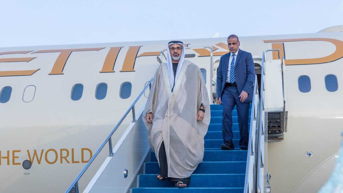 Қазақстанға Абу-Дабидің Тақ мұрагері шейх Халед бен Мұхаммед бен Заид Әл-Нахаян ресми сапармен келді