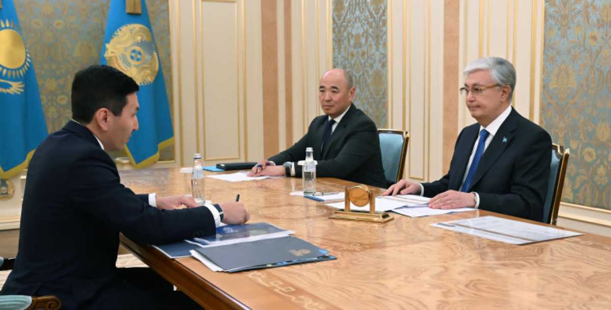 Қасым-Жомарт Тоқаев «Самұрық-Қазына» АҚ басқарма төрағасы Нұрлан Жақыповты қабылдады