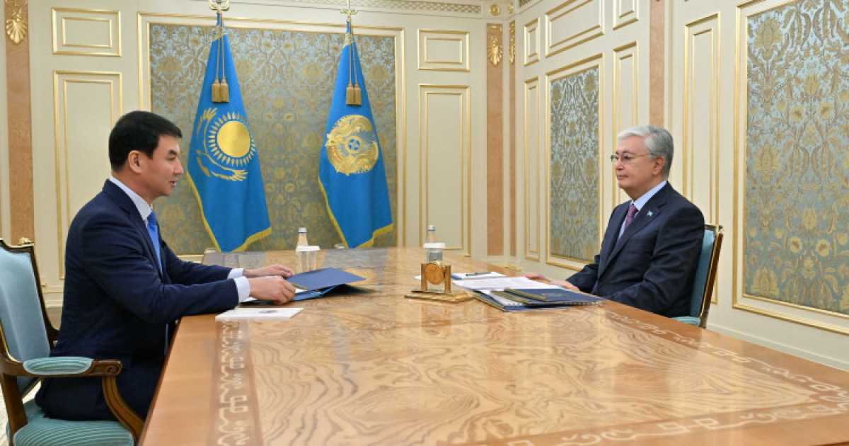 Мемлекет басшысы Алматы қаласының  әкімі Дархан Сатыбалдыны қабылдады