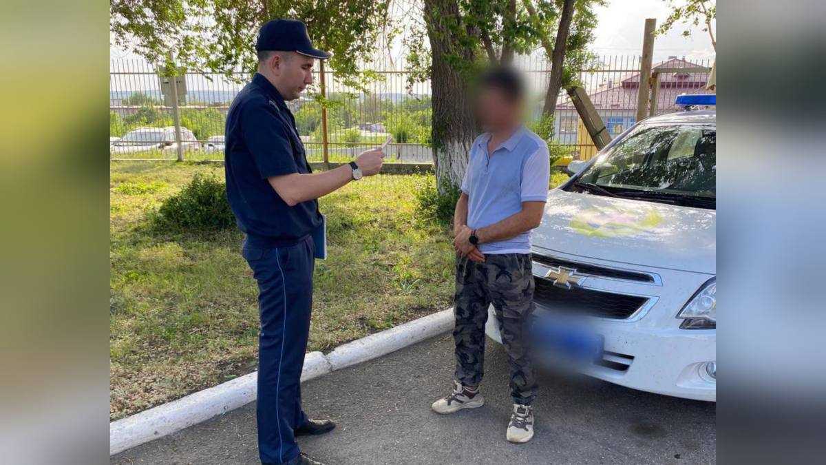 Өскеменде заңсыз такси қызметін көрсеткен шетелдік азамат анықталды