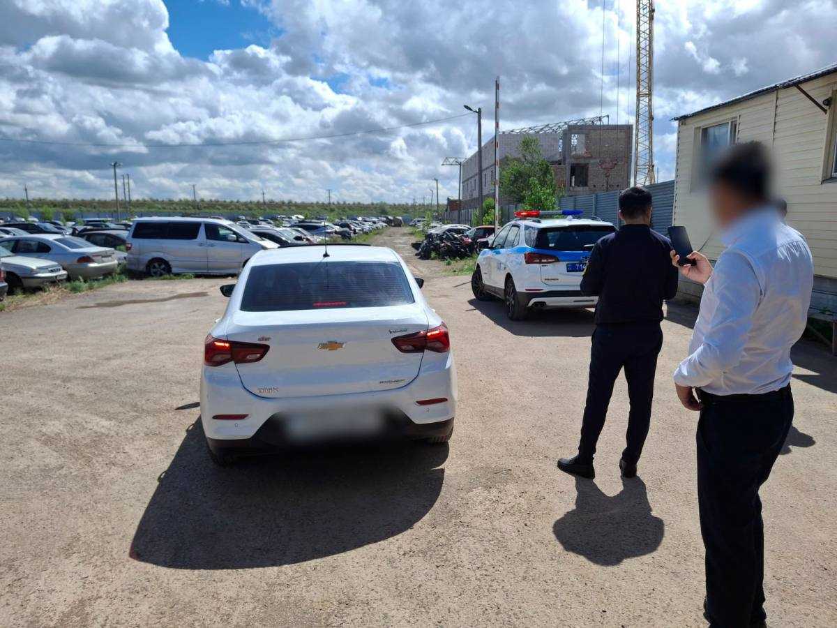 Астанада 7 млн теңге берешегі бар жүргізуші анықталды