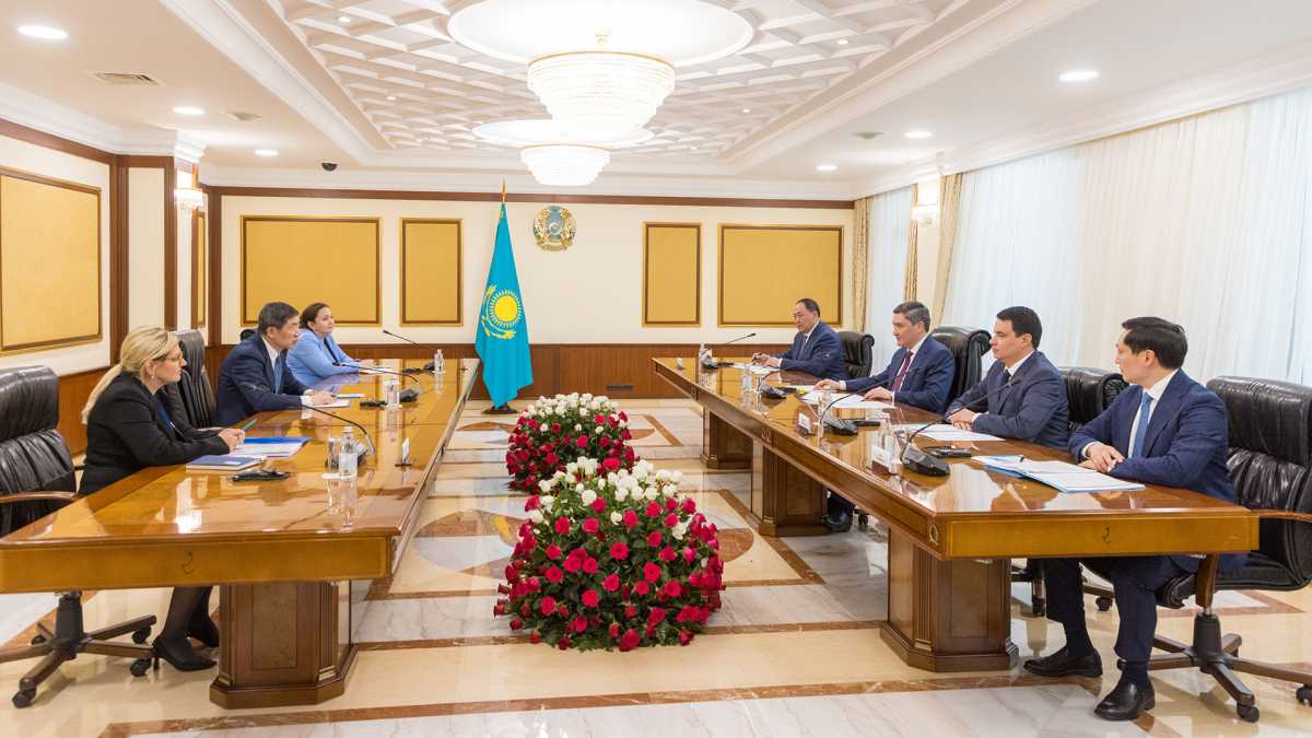 Олжас Бектенов пен БҰҰ Бас хатшысының орынбасары Хаолян Шу Орнықты даму мақсаттарын (ОДМ) жүзеге асырудағы ынтымақтастық мәселелерін талқылады