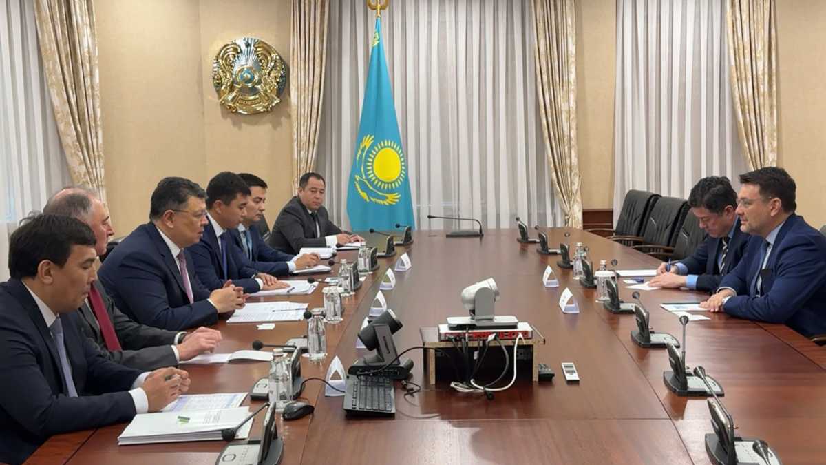Француз компаниясы Қазақстан су инфрақұрылымын жаңғыртуға қызығушылық танытты