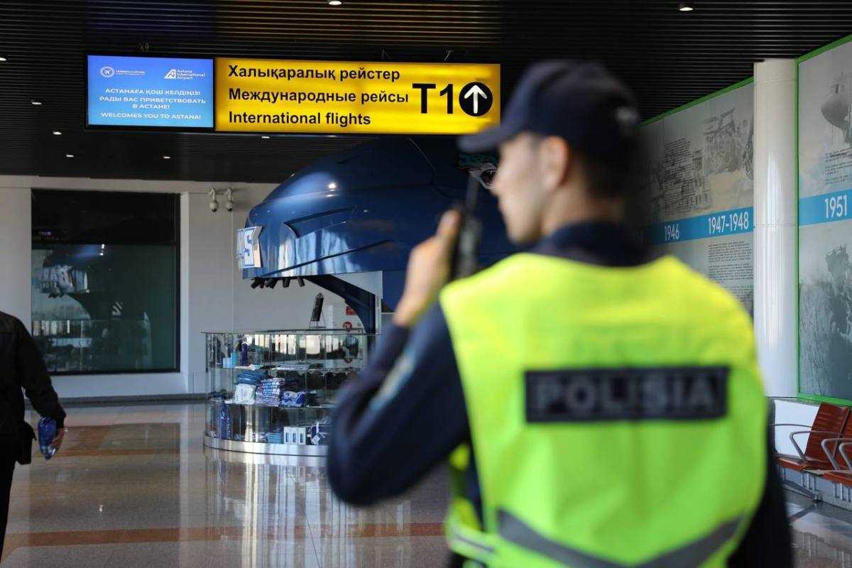 Әуежайда тыйым салынған заттар туралы жалған ақпарат берген шетелдік жауапқа тартылды