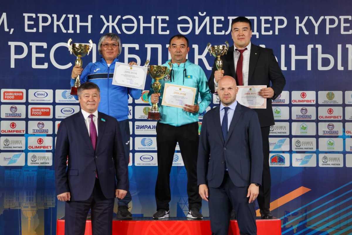Күрес түрлерінен Қазақстан кубогы: астаналық балуандар жалпыкомандалық есепте бірінші орын иеленді
