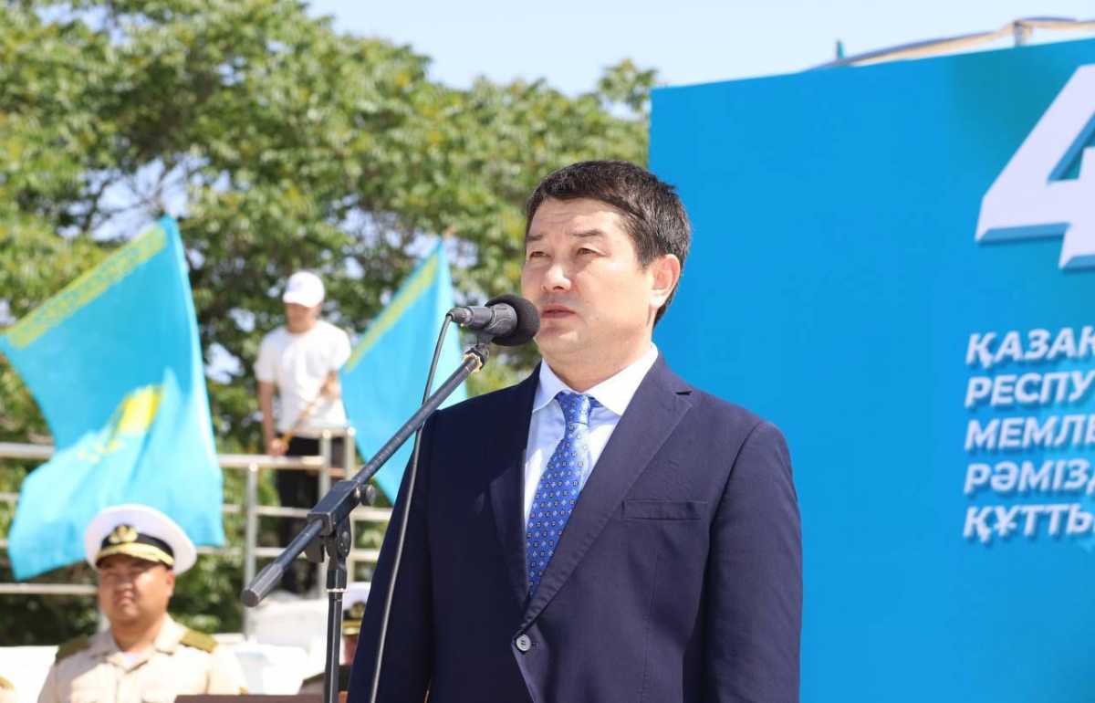 Маңғыстауда Мемлекеттік рәміздер күні кең көлемде аталып өтті