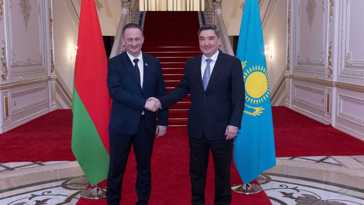 Қазақстан Премьер-министрі Олжас Бектенов пен Беларусь Премьер-министрі Александр Турчин сауда-экономикалық ынтымақтастықты дамыту мәселелерін талқылады