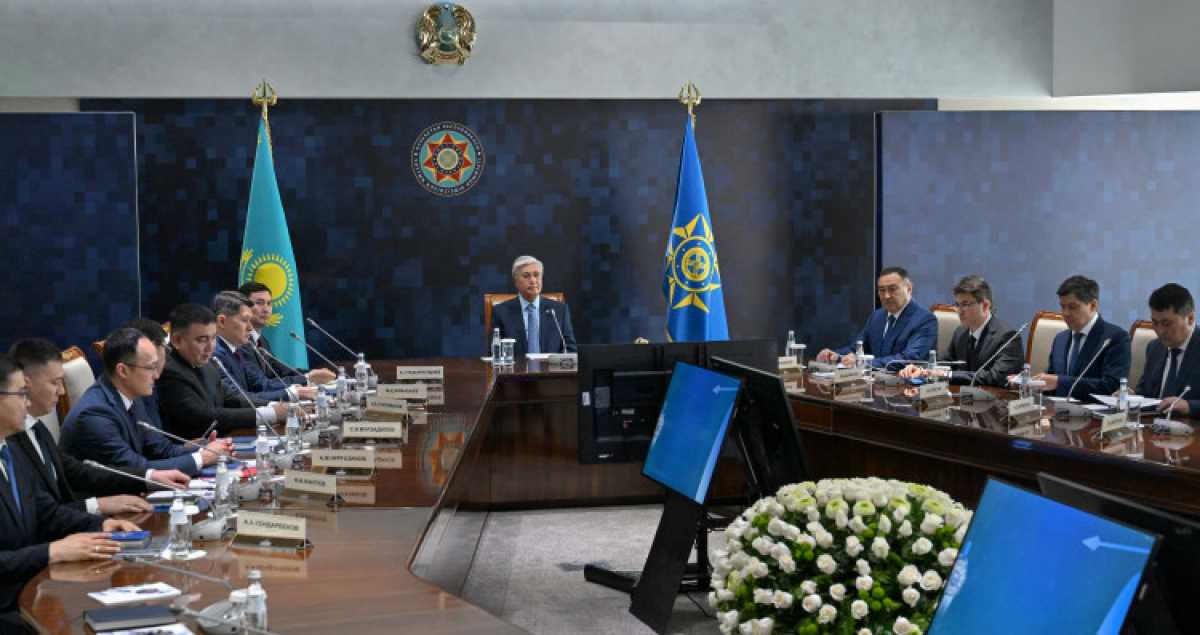 Мемлекет басшысы Ұлттық қауіпсіздік комитетінің басшылық құрамымен жиын өткізді