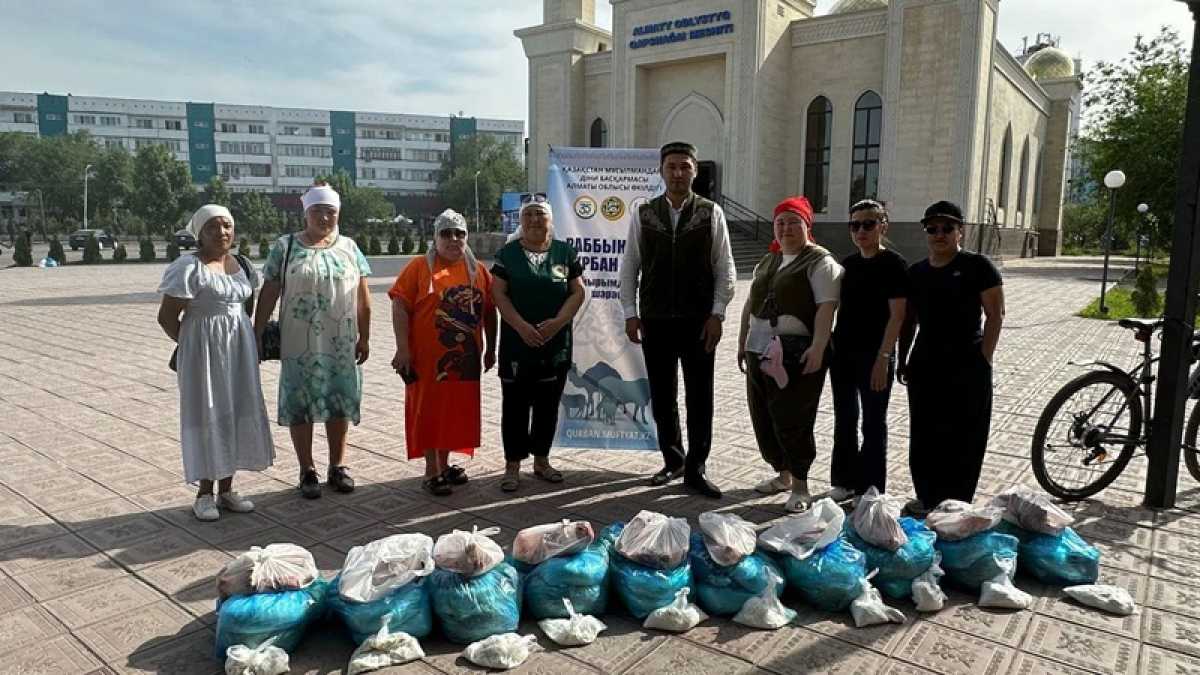 Құрбан айттың алғашқы күні еліміз бойынша жалпы саны 20 797 мал құрбандыққа шалынды