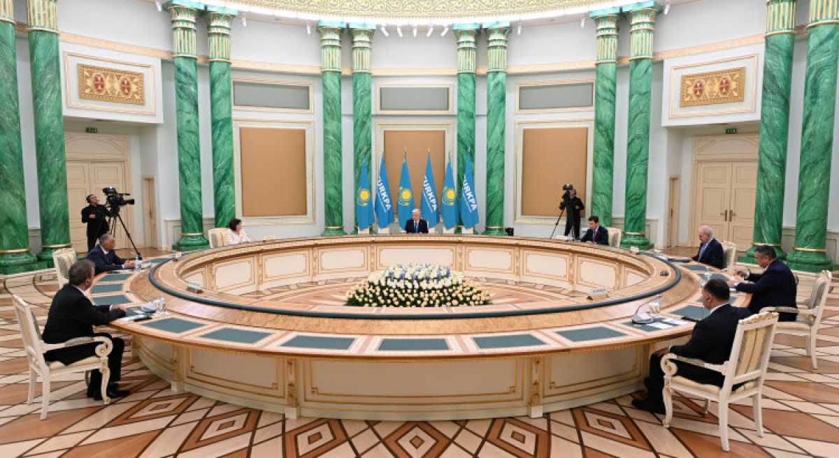 Президент Түркі мемлекеттері Парламенттік ассамблеясына мүше елдер парламенттерінің спикерлерімен кездесті