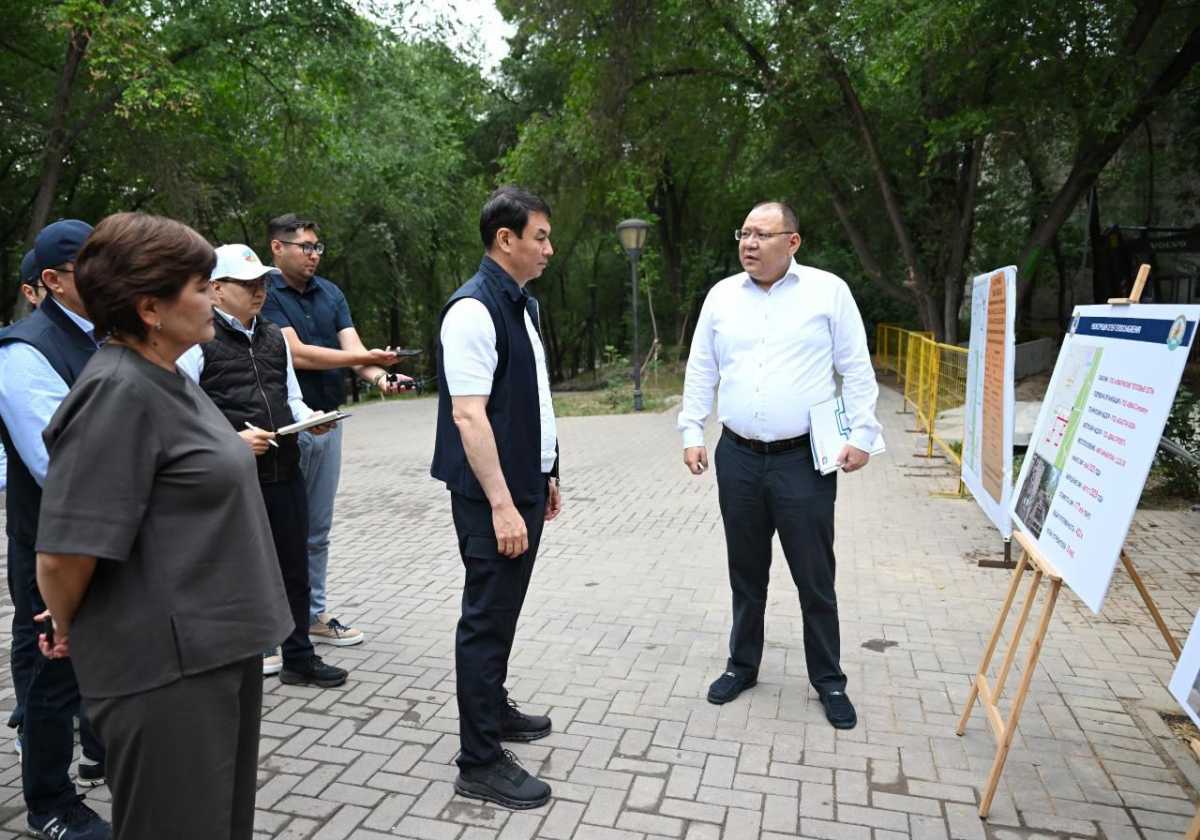 Алматы әкімі Дархан Сатыбалды Медеу ауданының маңызды нысандарын тексеріп шықты