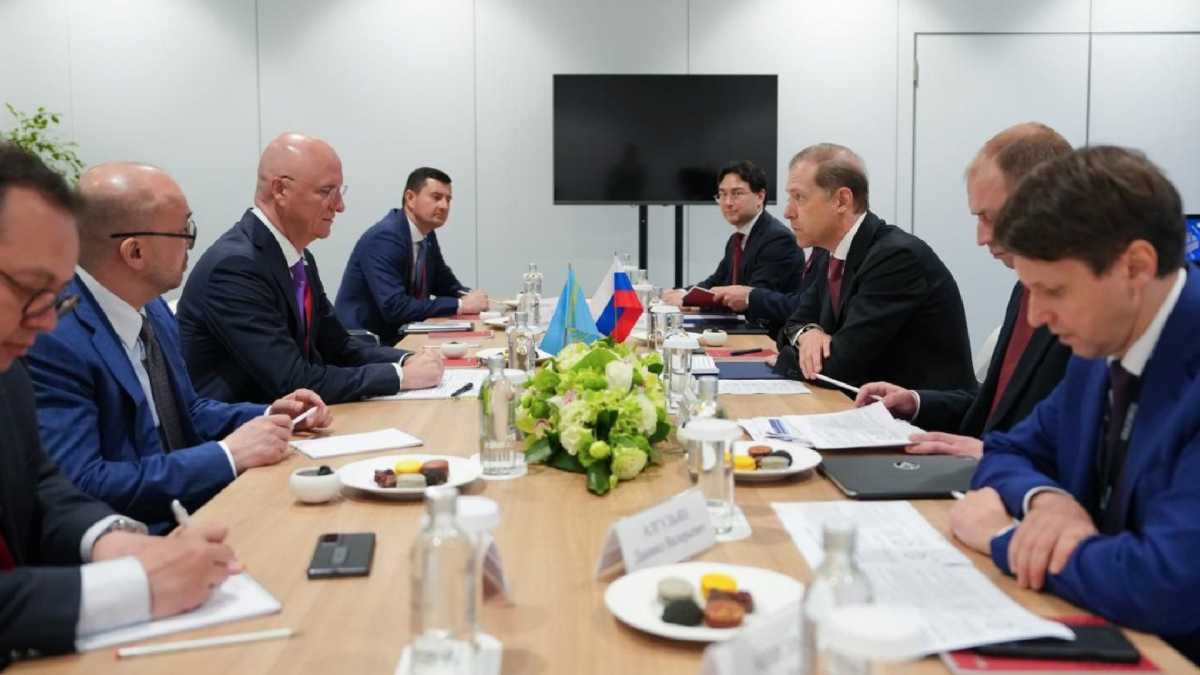 Қазақстан ПМЭФ-2025 алаңдарында стратегиялық әріптестікті нығайтып, экономикалық ынтымақтастықты кеңейтуде