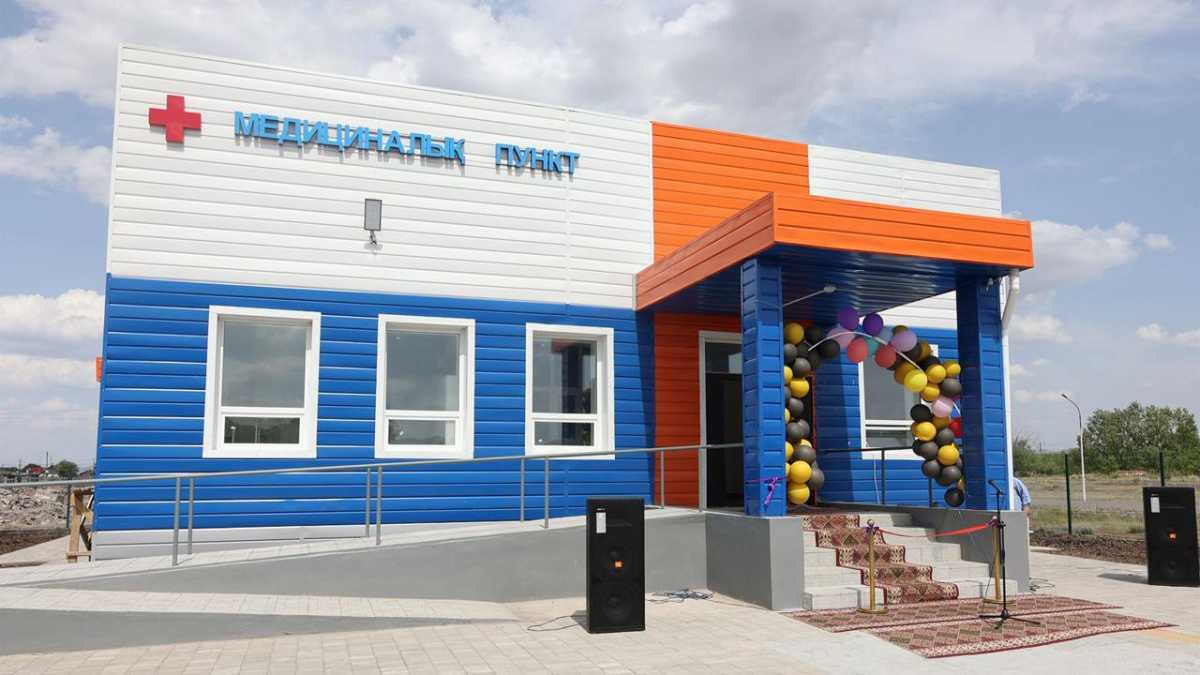Шет ауданының екі ауылында заманауи медициналық нысандар ашылды