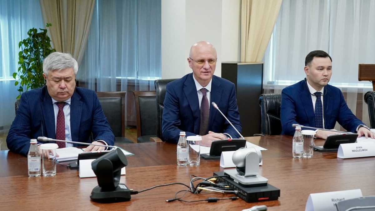 Премьер-министрдің бірінші орынбасары Роман Скляр «Шелл» компаниясының басшылығымен келіссөз өткізді