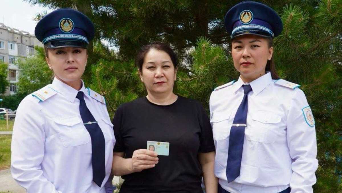 Қостанай облысында полиция құжаты жоқ азаматтарға көмектесуде