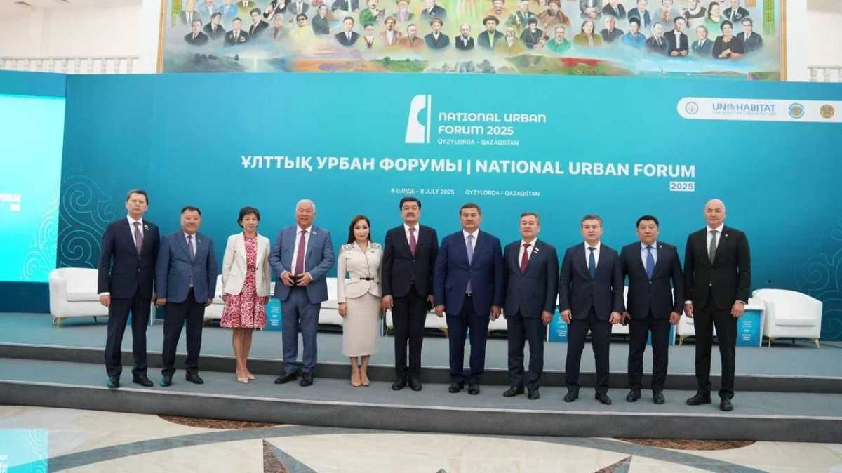 Экология министрі Қызылорда қаласында өткен 2025 жылғы Ұлттық Урбан Форумына қатысты