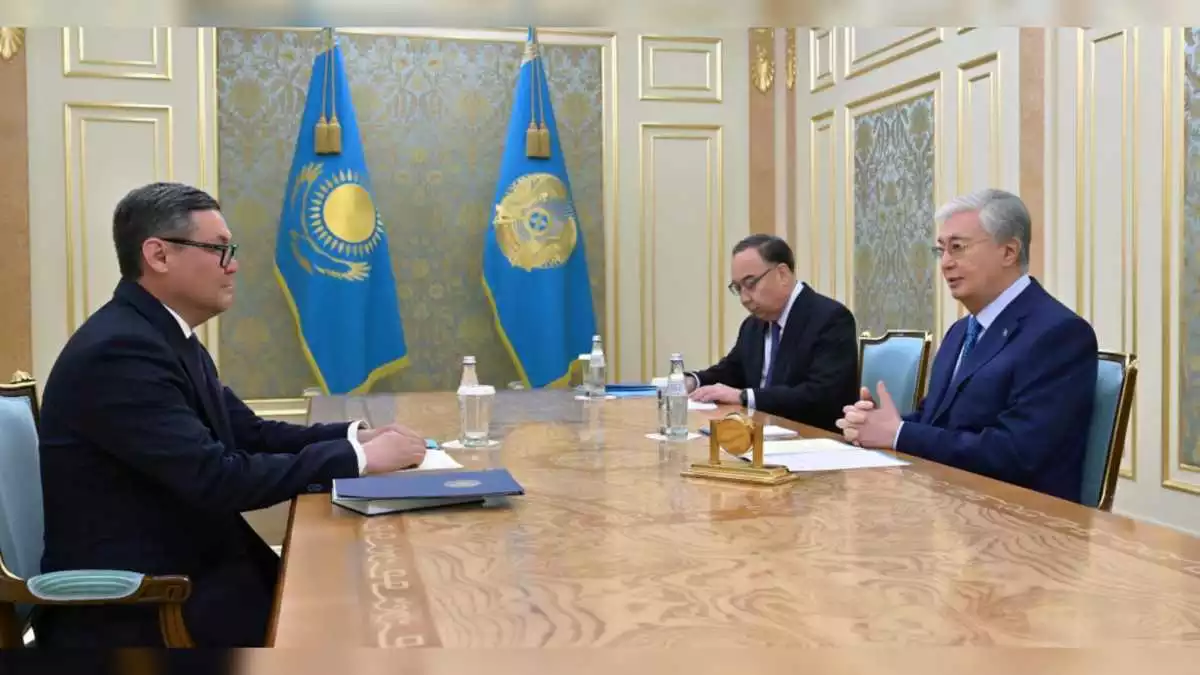 Қасым-Жомарт Тоқаев Президенттің Ауғанстан бойынша арнаулы өкілі Еркін Тұқымовты қабылдады