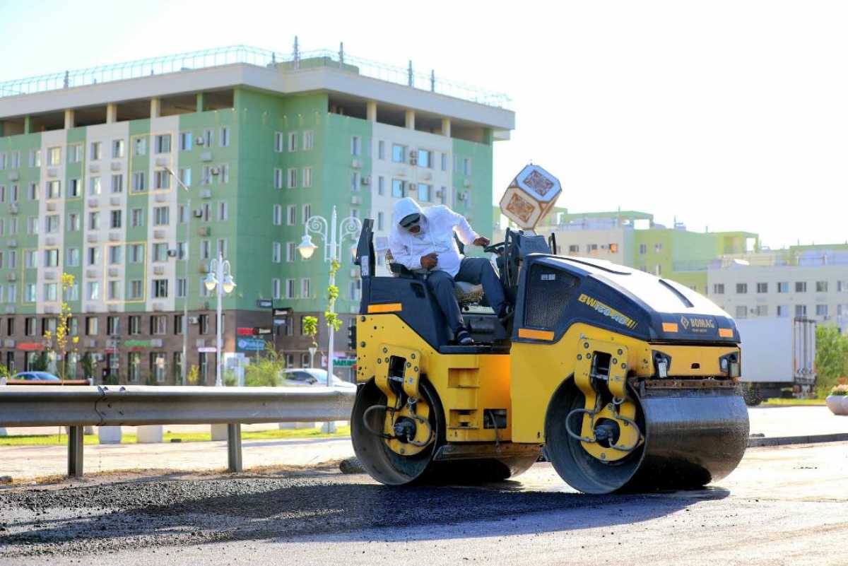 Түркістан қаласында жаңартылған жолдардың үлесі 70%-ға дейін артады
