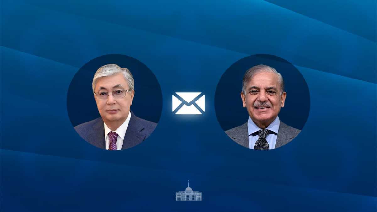 Мемлекет басшысы Пәкістан Премьер-министрі Шахбаз Шарифті құттықтады