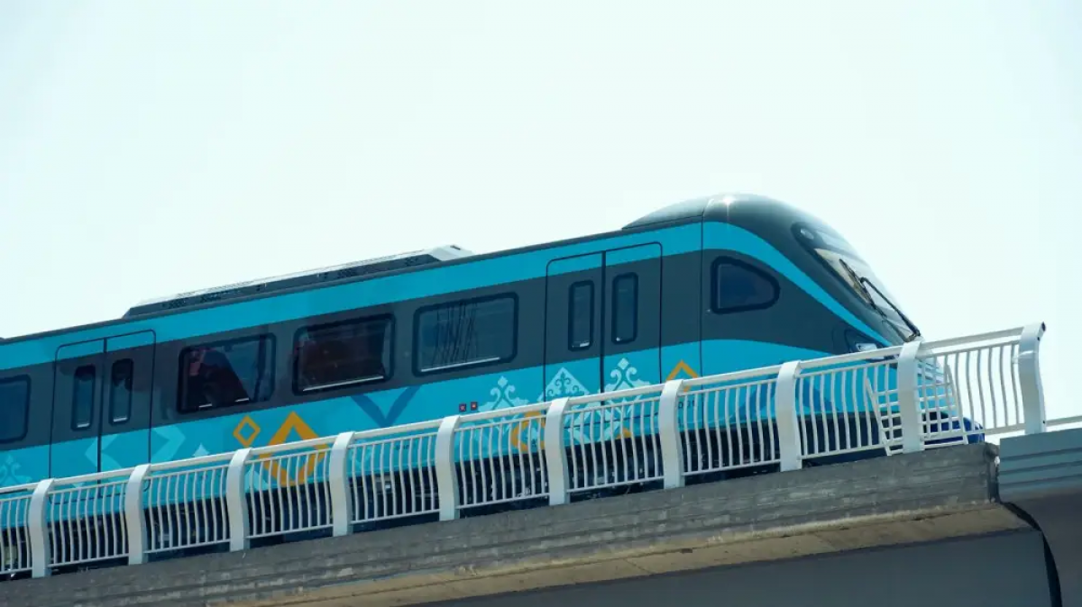 LRT негізгі желісінде рельстерді төсеу жұмыстары аяқталды