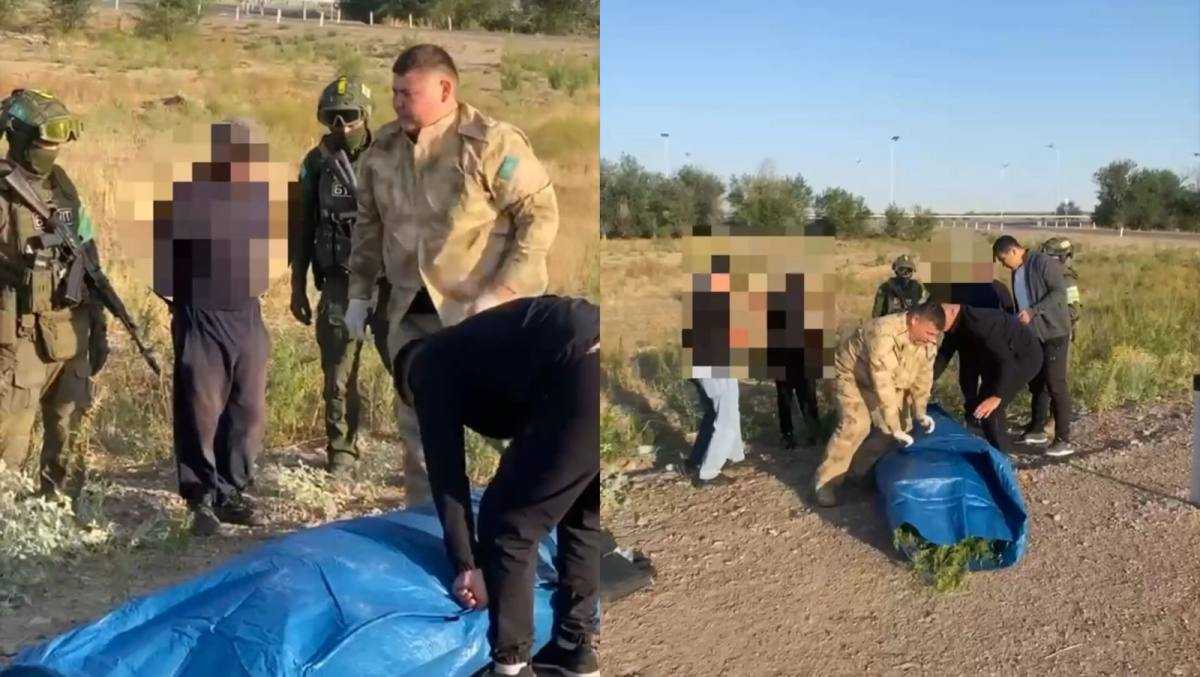 Жамбыл облысында полицейлер ер адамнан 32 келі марихуана тәркіледі