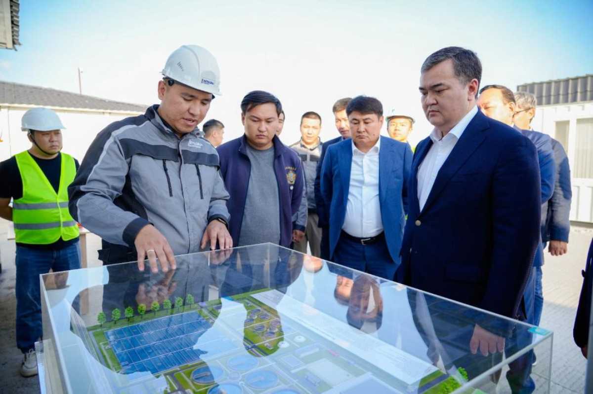 Астанада жаңа кәріз тазарту құрылысы салынып жатыр