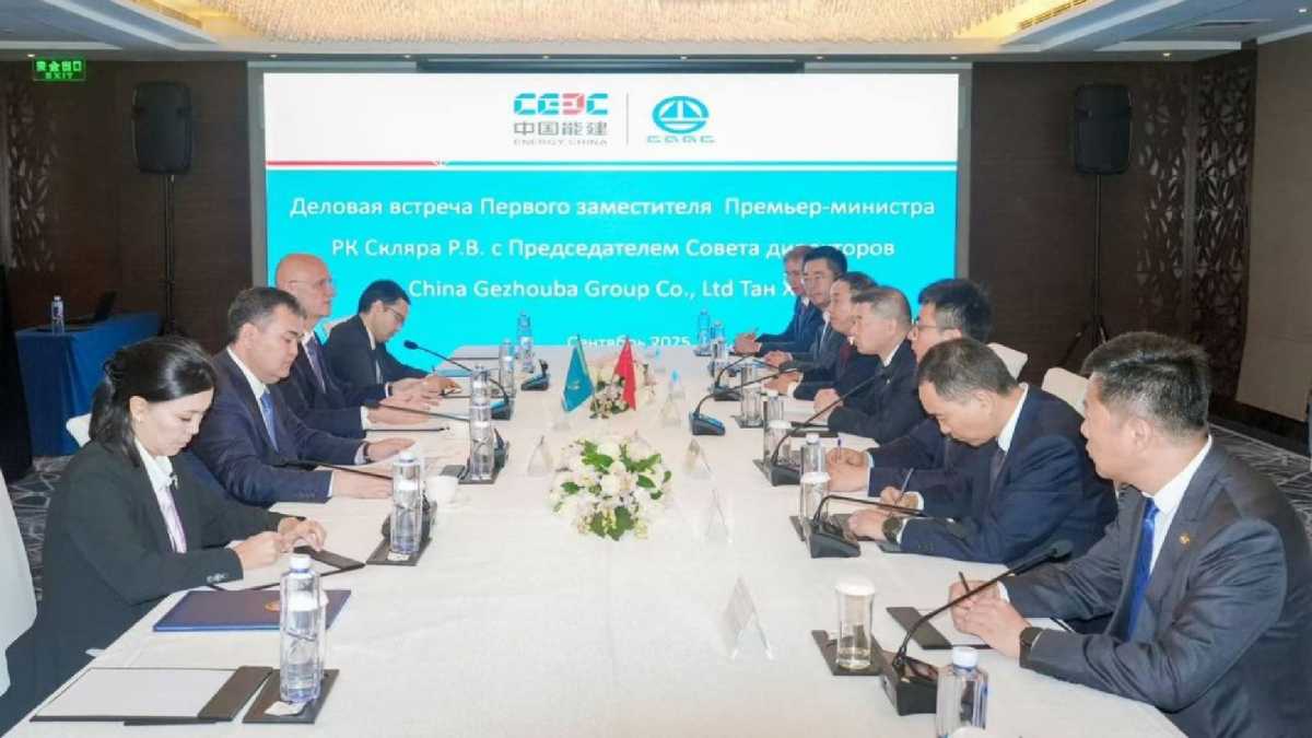 Роман Скляр қытайлық компаниялармен бірқатар кездесу өткізді