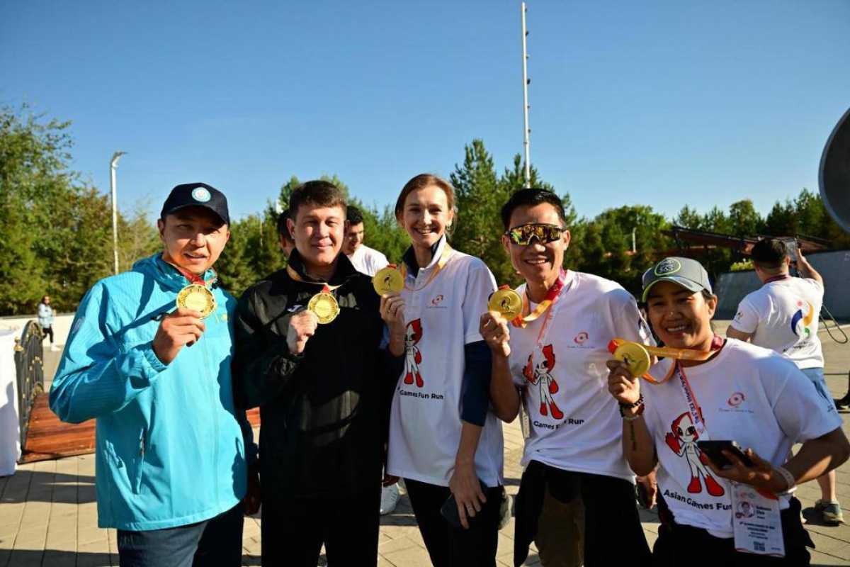 Fun Run: Астанада XX жазғы Азия ойындарын қолдау мақсатында жүгіру іс-шарасы өтті