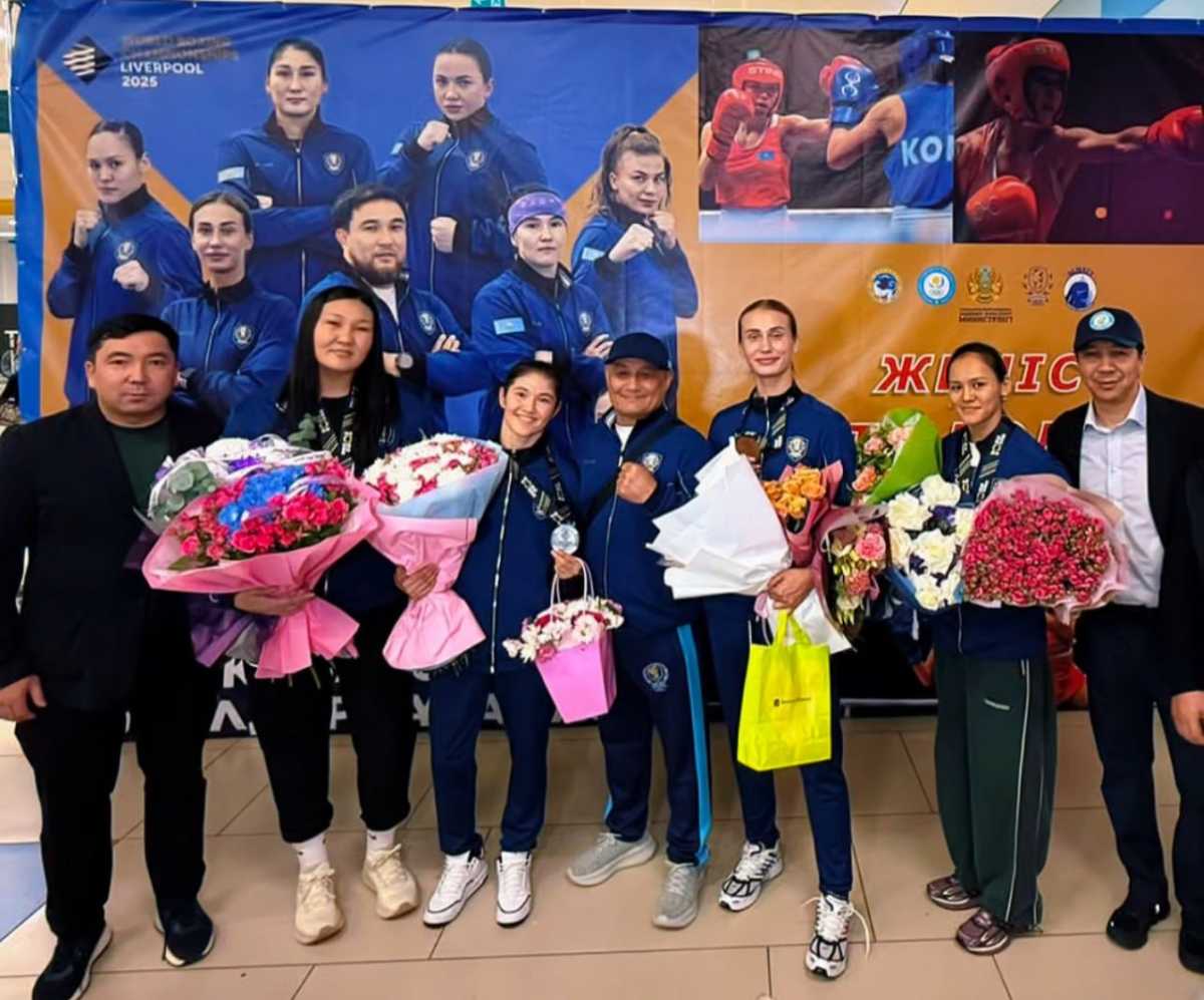 Алматы бокстан әлем чемпионатының жеңімпаздарын қарсы алды