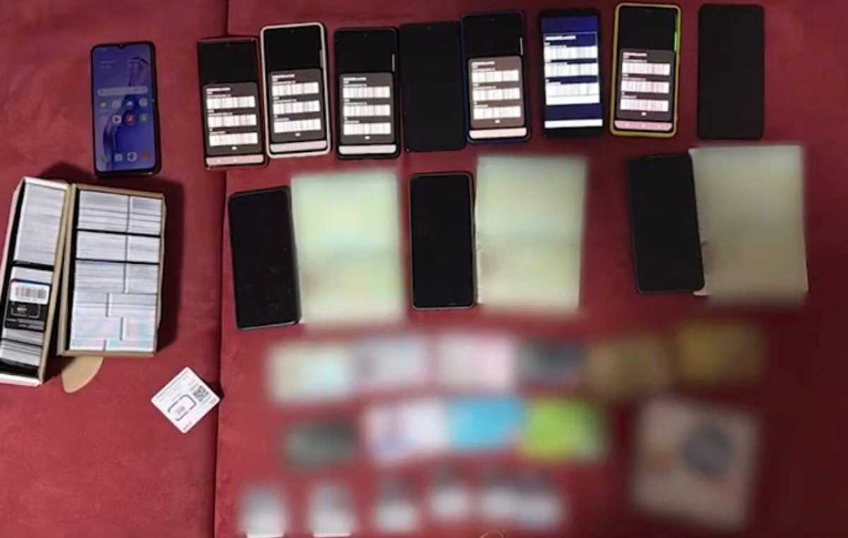 Алматыда полиция алаяқтарды SIM-карталармен қамтамасыз еткен топты ұстады