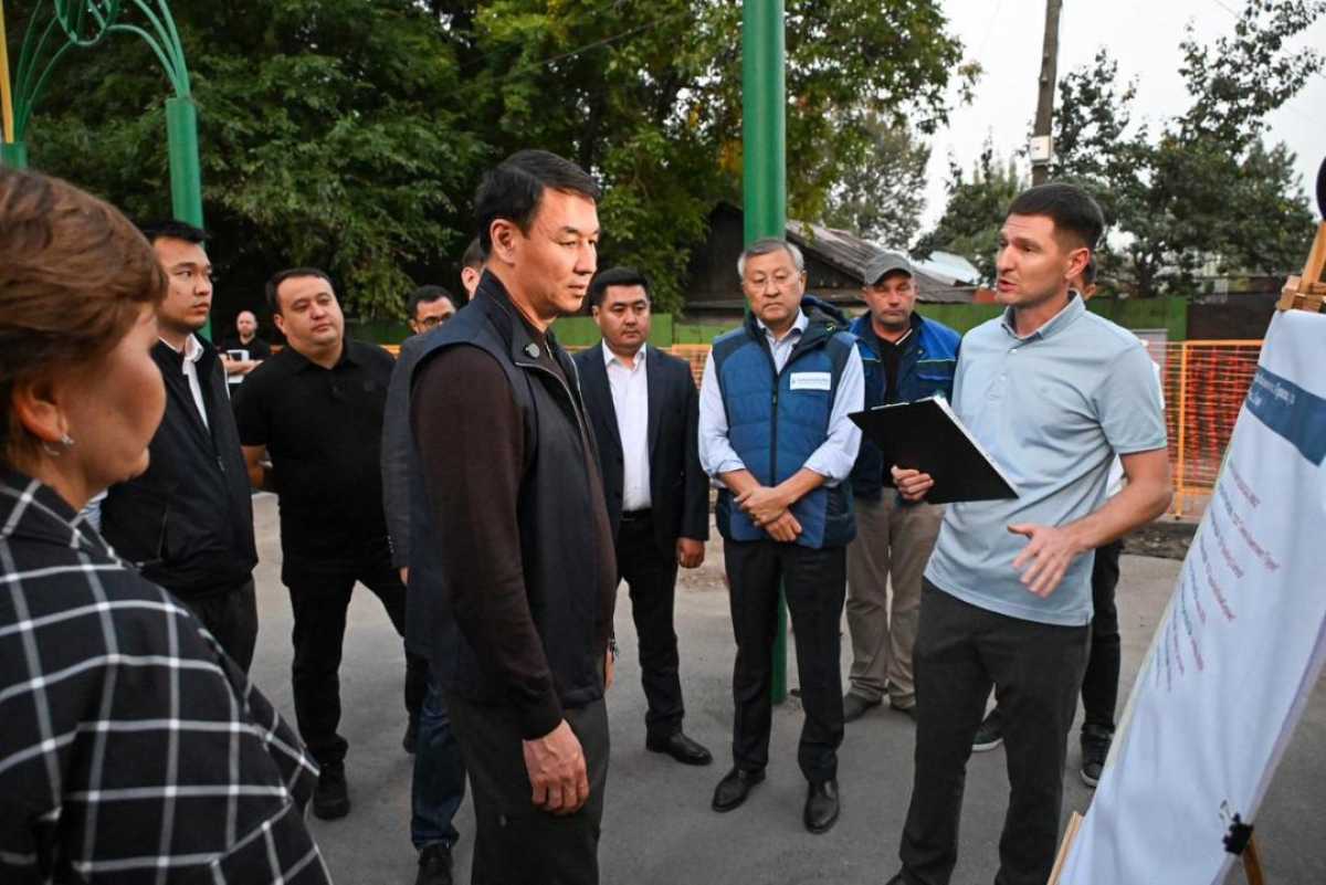 Алматы әкімі Жетісу ауданындағы су құбырын қайта жаңғырту жұмыстарын жеделдетуді тапсырды