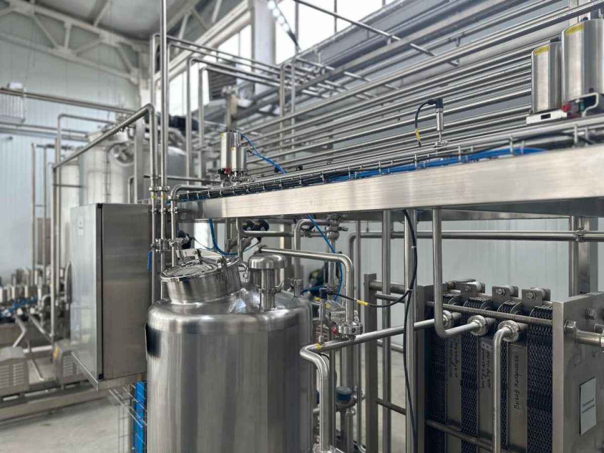 Алматы облысында сүтті терең өңдейтін жаңа зауыт іске қосылды